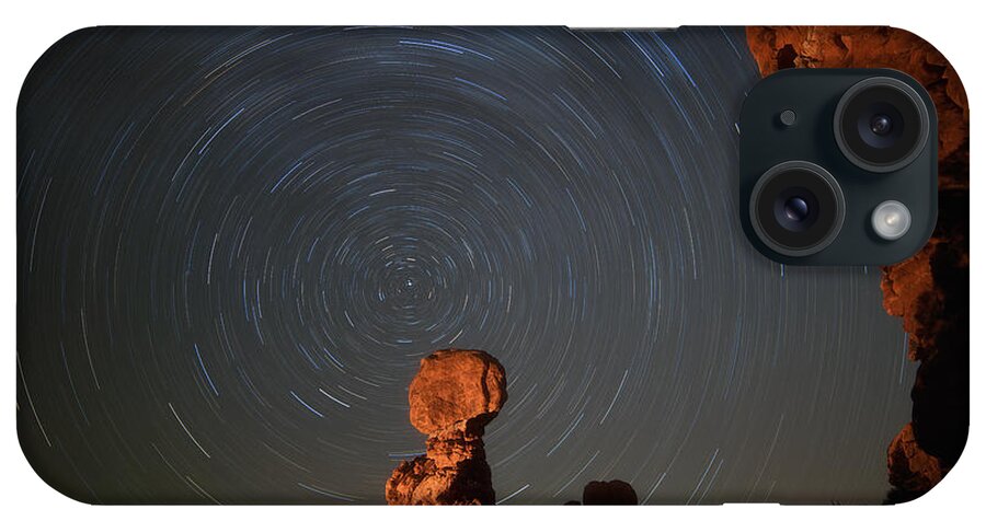 Balanced Rock iPhone Case featuring the photograph Balanced Spin by Darren White