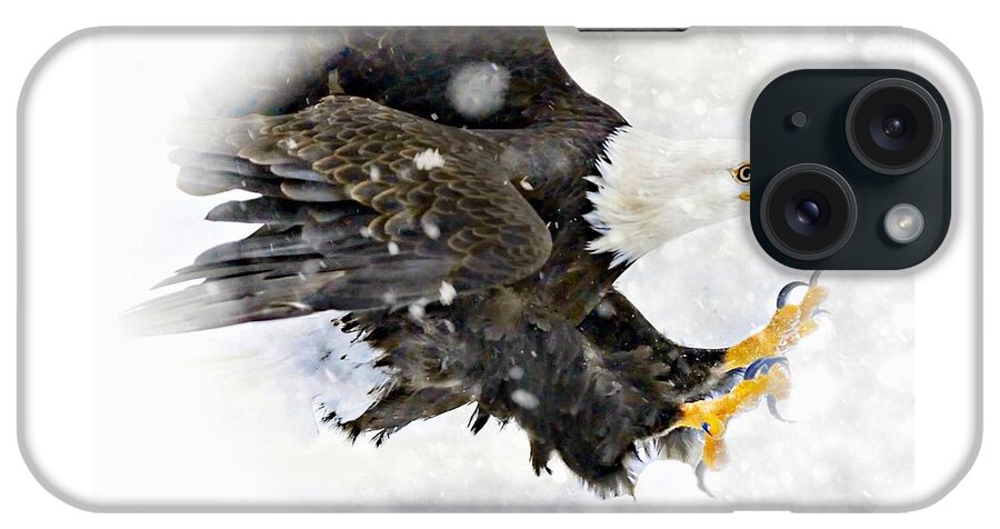 Eagle iPhone Case featuring the photograph Bald Eagle by Jean Francois Gil