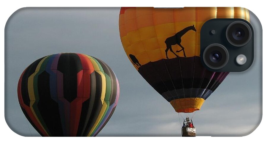 Hot Air Balloons iPhone Case featuring the photograph Balloons Away by Ed Smith