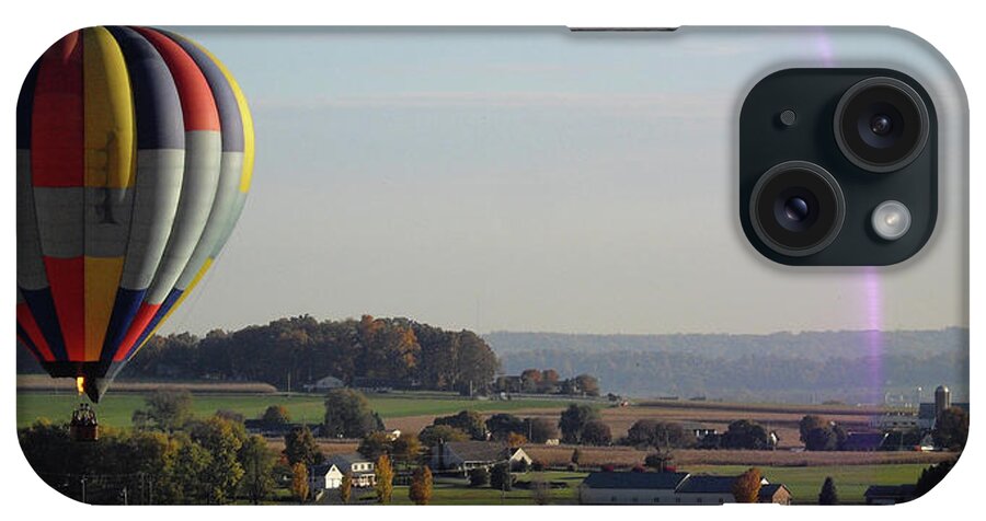 Hot-air iPhone Case featuring the photograph Baloon Ride by Vilas Malankar