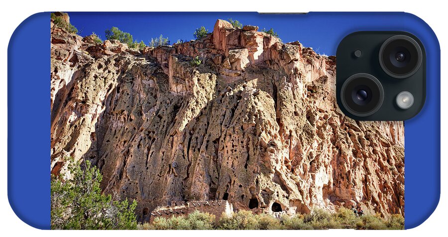 Bandelier iPhone Case featuring the photograph Bandelier Cliff Dwellings #2 by Stuart Litoff