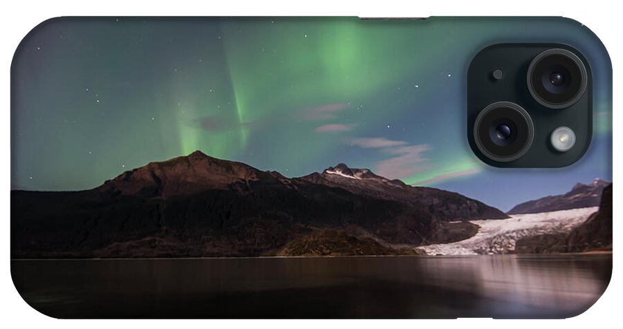 Northern Lights iPhone Case featuring the photograph Bands by David Kirby