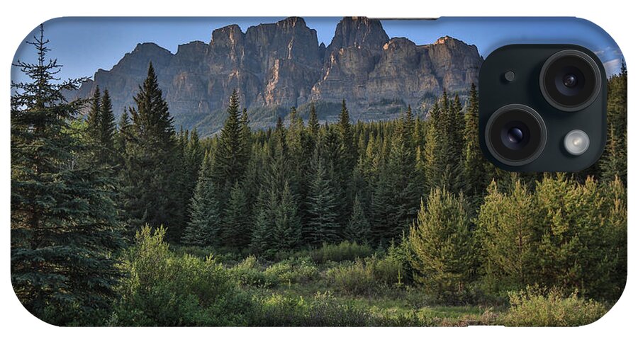 Sam Amato Photography iPhone Case featuring the photograph Banff Mountains by Sam Amato