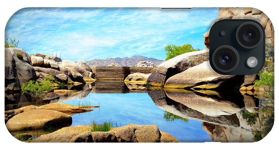 Barker Dam iPhone Case featuring the photograph Barker Dam - Joshua Tree National Park by Glenn McCarthy Art and Photography