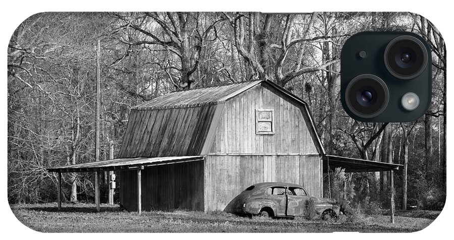 Old Barn iPhone Case featuring the photograph Barn 2 by Mike McGlothlen
