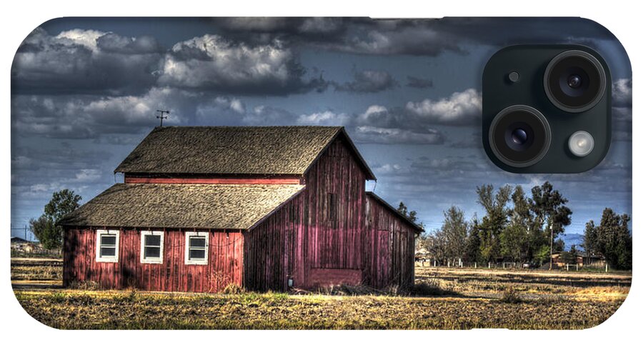Barn iPhone Case featuring the photograph Barn after Storm by Jim And Emily Bush