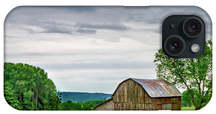 Bliss iPhone Case featuring the photograph Barn in Bliss Township by Bill Gallagher