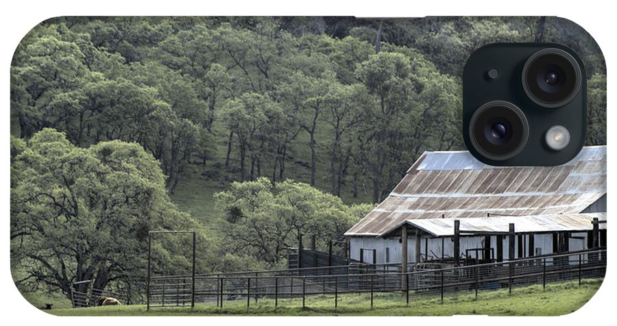  iPhone Case featuring the photograph Barn in the Meadow by Wendy Carrington
