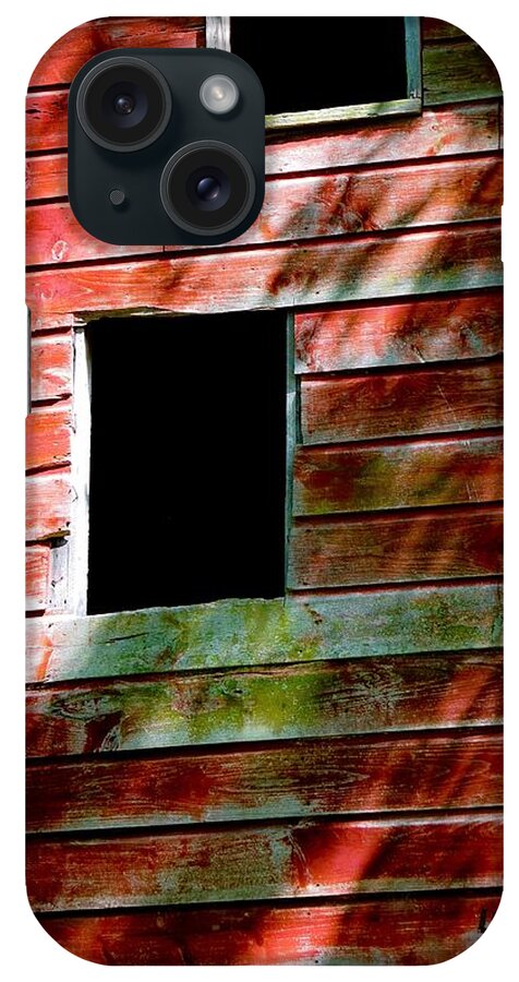  iPhone Case featuring the photograph Barn Red by Kendall McKernon