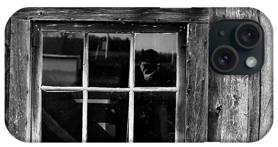 Barn iPhone Case featuring the photograph Barn Window by Steven Dunn