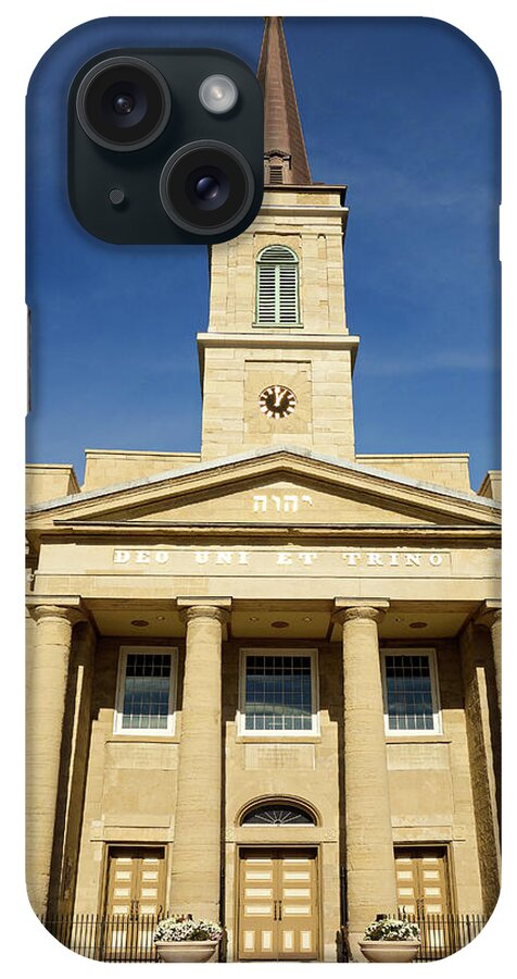 Basilica iPhone Case featuring the photograph Basilica of St Louis Study 1 by Robert Meyers-Lussier