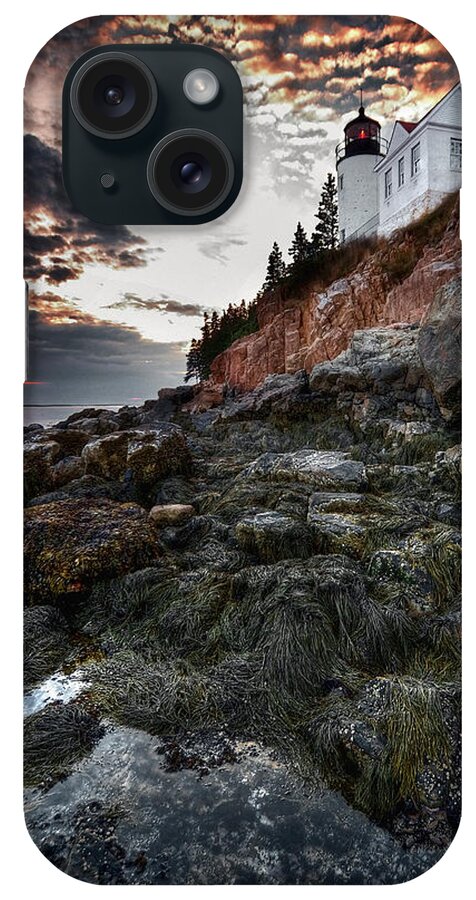 Acadia iPhone Case featuring the photograph Bass Harbor Light by Neil Shapiro
