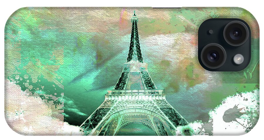 Paris iPhone Case featuring the painting Bastille Day 2 by Priscilla Huber