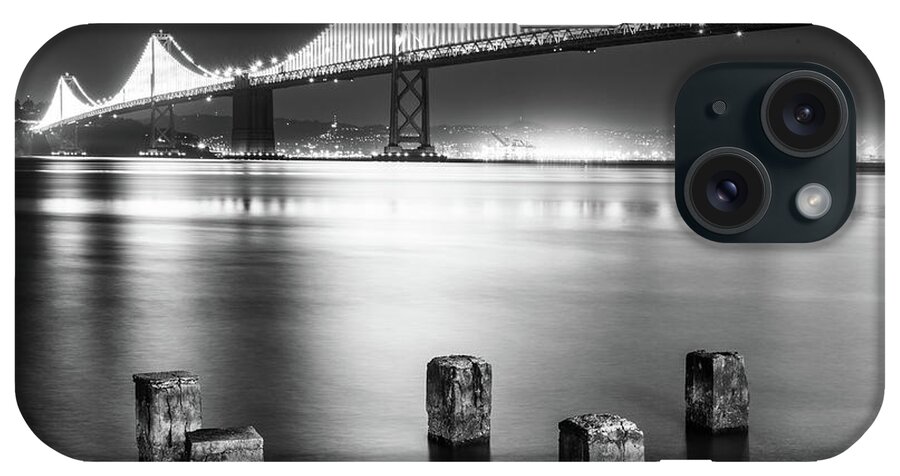 Bay Bridge iPhone Case featuring the photograph Bay Bridge 1 by Stephen Holst