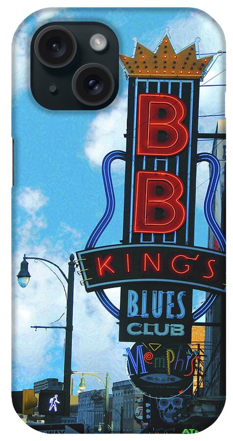  Blues iPhone Case featuring the photograph BB KIngs by Lizi Beard-Ward