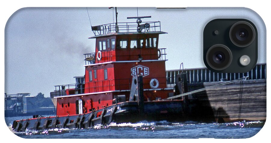 Maritime iPhone Case featuring the photograph Bce Tug by Skip Willits