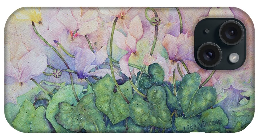 Giclee iPhone Case featuring the painting Be Sweet by Lisa Vincent