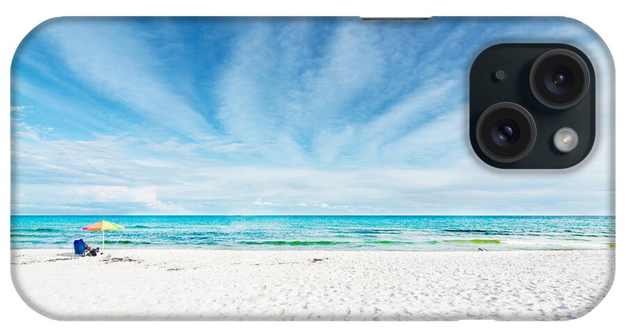 White Sand iPhone Case featuring the photograph Beach by Metaphor Photo
