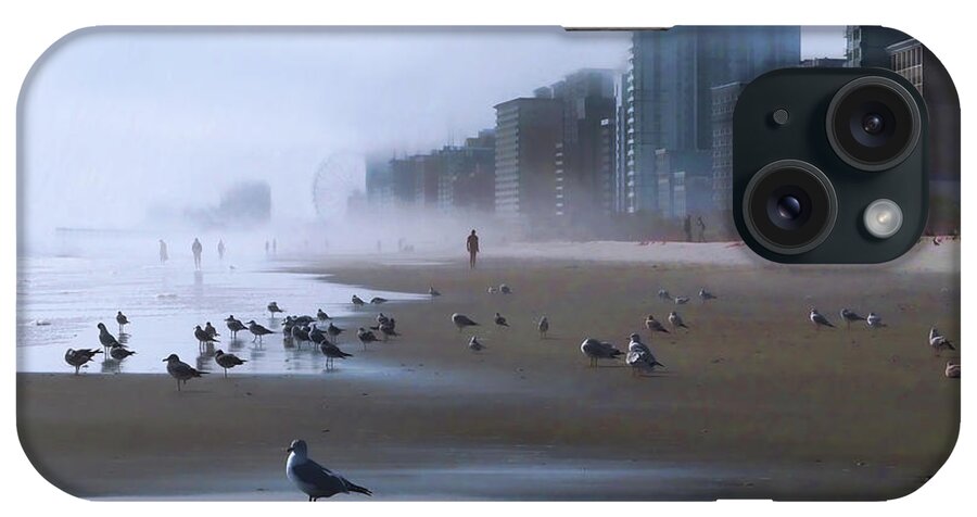 Myrtle Beach iPhone Case featuring the photograph Beach Morning by Jim Hill