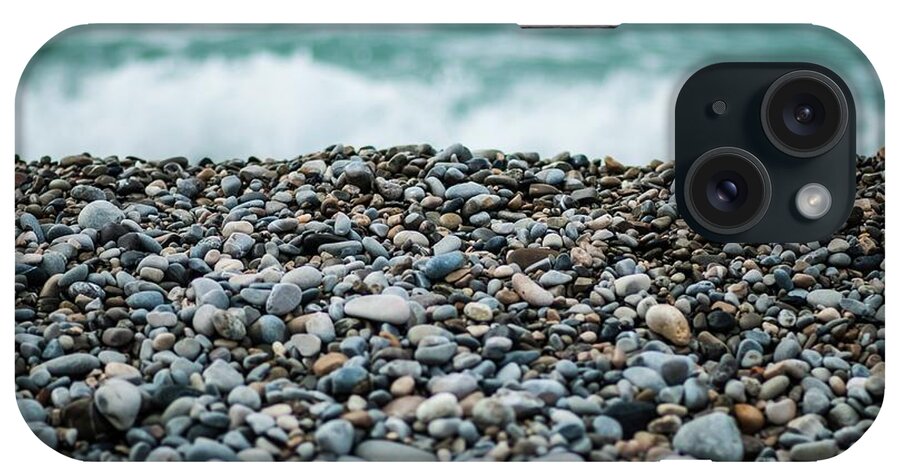 Photography iPhone Case featuring the photograph Beach Pebbles by MGL Meiklejohn Graphics Licensing