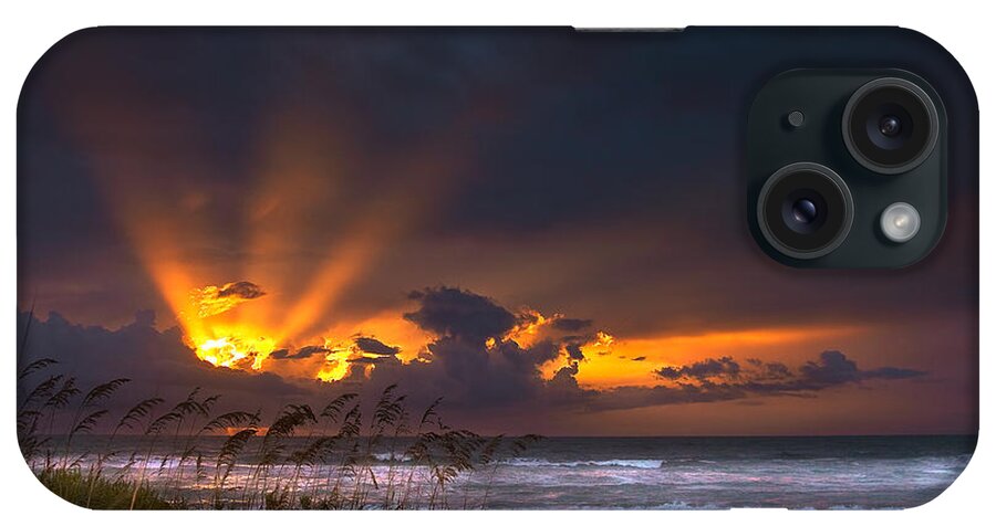 Sunrise iPhone Case featuring the photograph Beach Sunrise by Ken Barrett