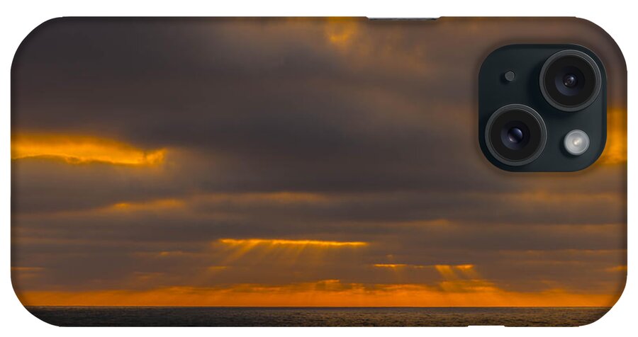 Beach iPhone Case featuring the photograph Beach Sunset Del Mar / Torrey Pines Ca by Bruce Pritchett