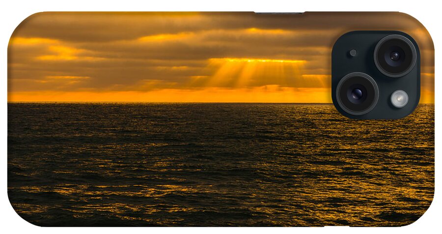 Sunset iPhone Case featuring the photograph Beach Sunset Delmar/Torrey pines San Diego California img 2 by Bruce Pritchett