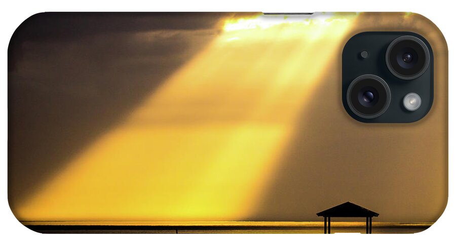 Sunbeam iPhone Case featuring the photograph Beam Me Up Scotty by JASawyer Imaging