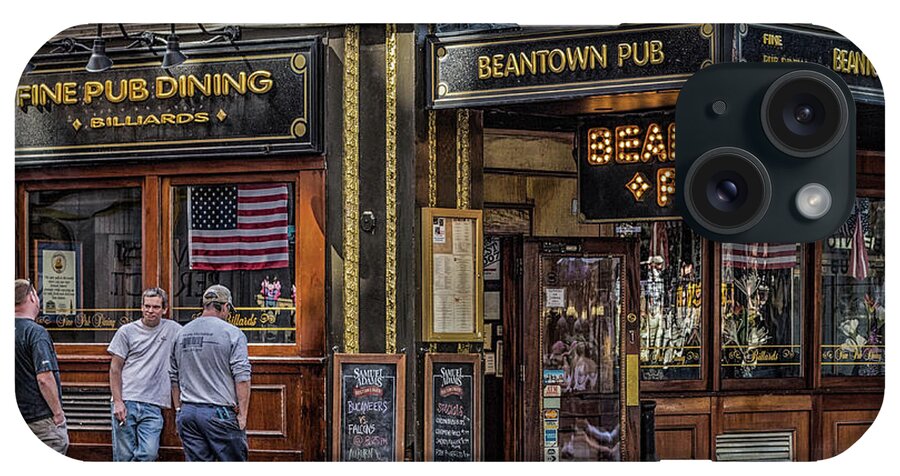 Beantown Pub iPhone Case featuring the photograph Beantown Pub by Darryl Brooks