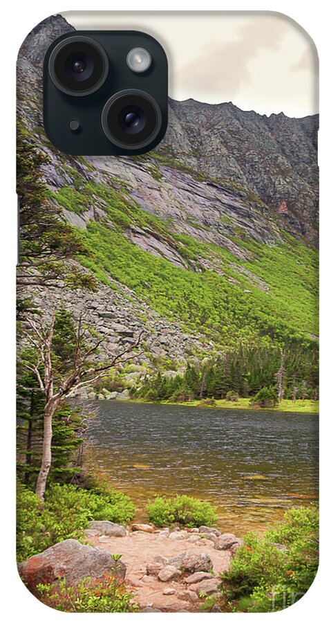#elizabethdow iPhone Case featuring the photograph Beautiful Chimney Pond by Elizabeth Dow