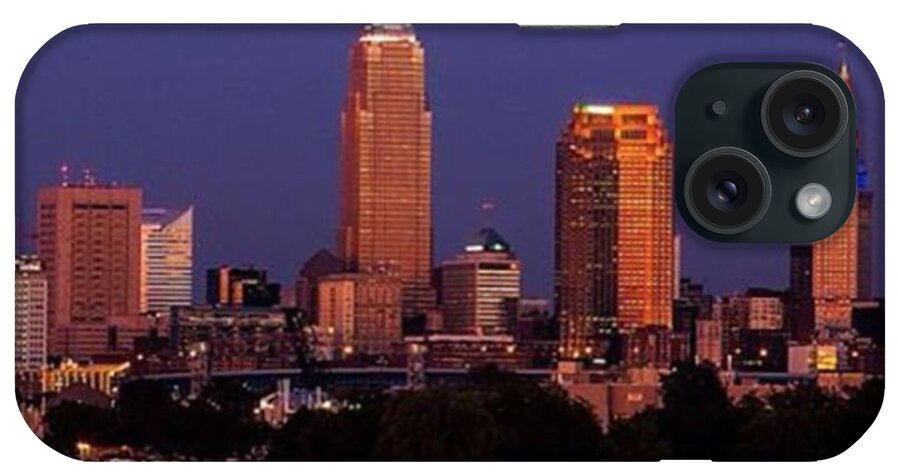 Cle iPhone Case featuring the photograph Beautiful Cleveland @ #dalekincaid.com by Dale Kincaid