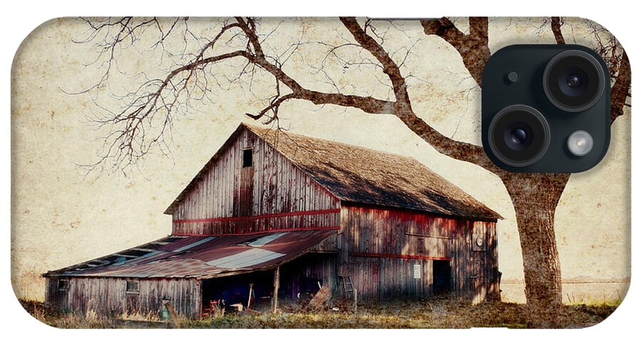 Beautiful Red Barn-near Ogden iPhone Case featuring the photograph Beautiful Red Barn-Near Ogden by Kathy M Krause