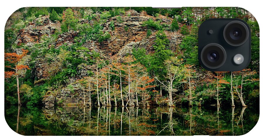 Landscape iPhone Case featuring the photograph Beaver's Bend Overlook by Tamyra Ayles