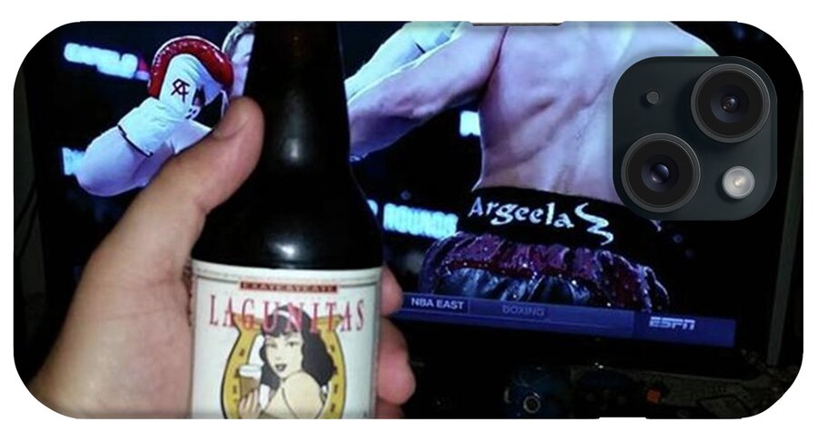 128 iPhone Case featuring the photograph Beer #128 #day128 #canelo Wish I Could by Pedro Lepe