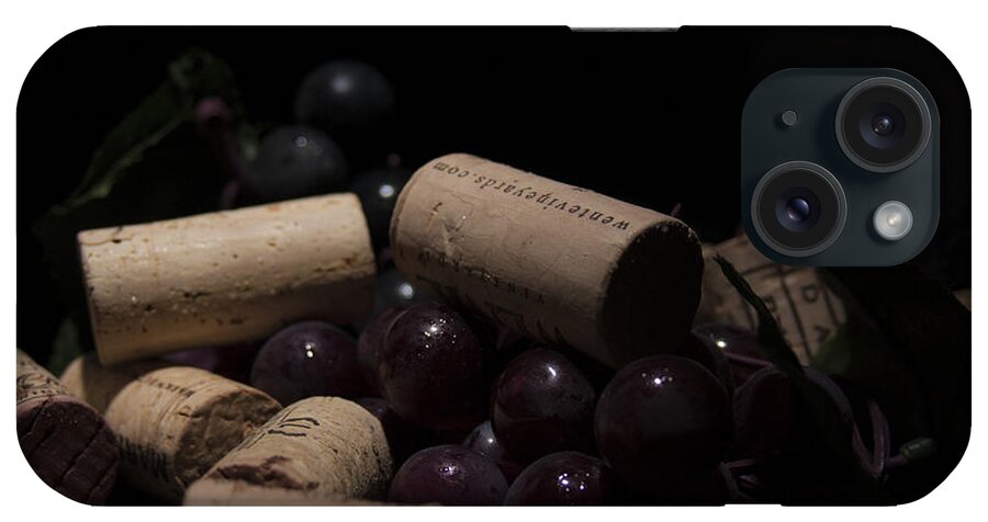 Wine Cork iPhone Case featuring the photograph Before And After -Color by Eugene Campbell