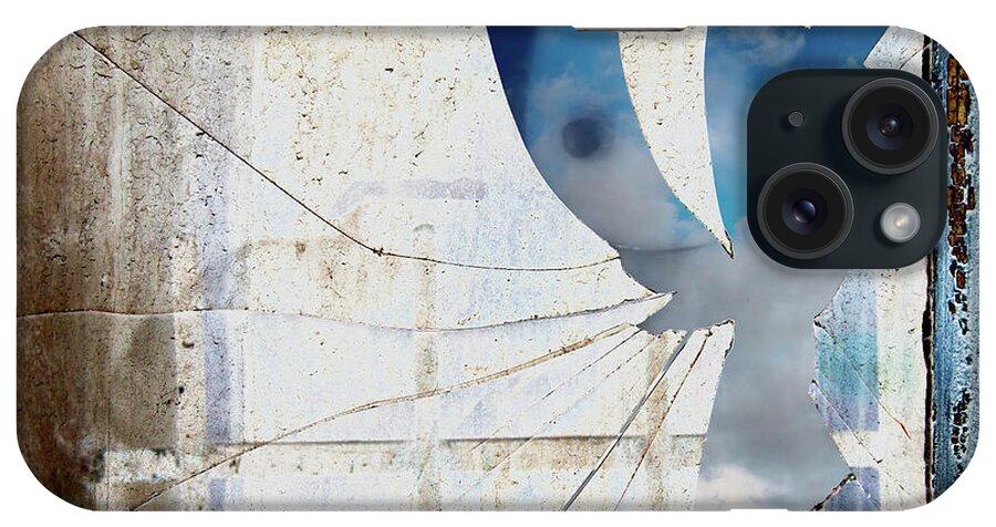 Abstract iPhone Case featuring the photograph Behind the window by Michal Boubin