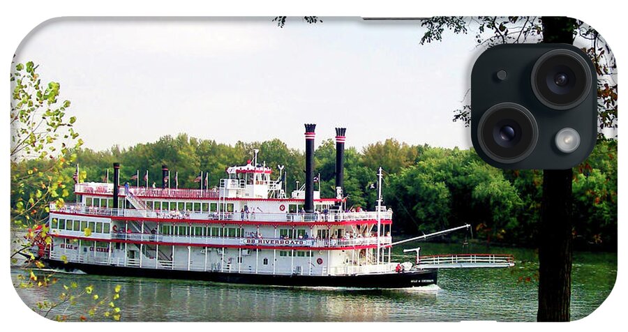 Boats iPhone Case featuring the photograph Belle of Cincinnati by Melissa Mim Rieman