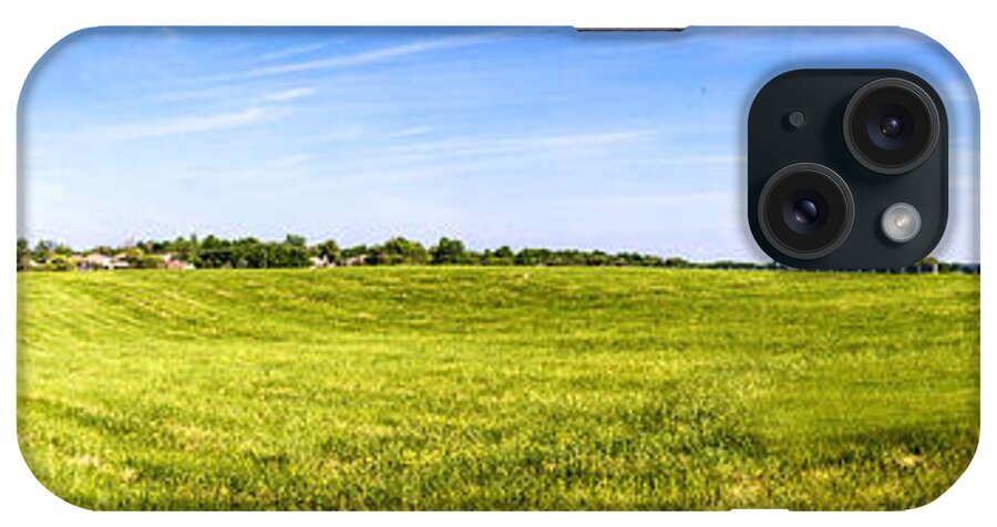 Gaithersburg Panorama iPhone Case featuring the photograph Belward Farm Panorama by Thomas Marchessault