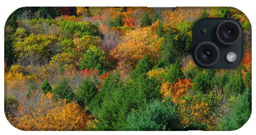 Landscape iPhone Case featuring the photograph Berkshires Fall Foliage by Juergen Roth
