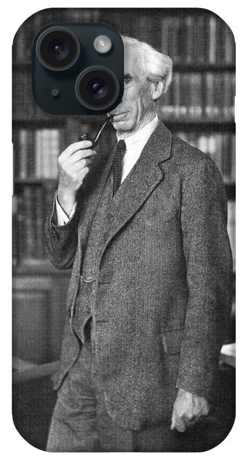 1935 iPhone Case featuring the photograph Bertrand Russell by Granger