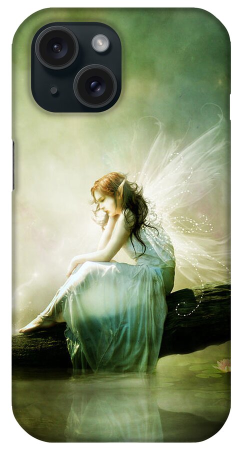 Fairy iPhone Case featuring the digital art Best of Friends by Karen Howarth