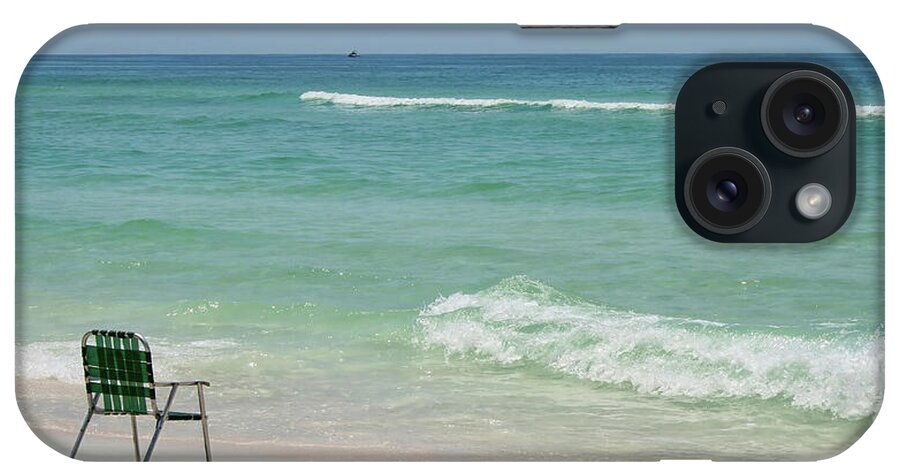 Beach iPhone Case featuring the photograph Best Seat by Karen Adams
