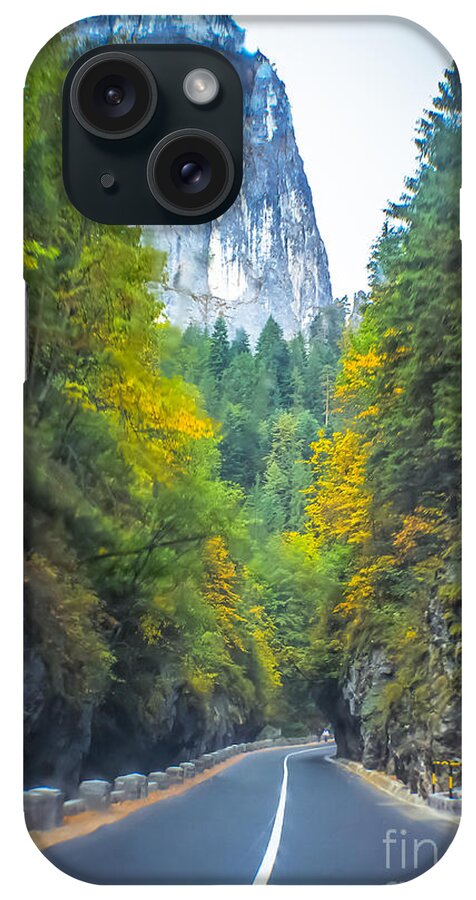 Mountains iPhone Case featuring the photograph Bicaz canyon by Claudia M Photography
