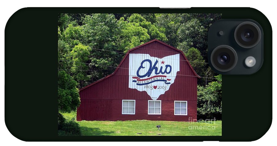 Ohio iPhone Case featuring the photograph Ross County Bicentennial Barn by Charles Robinson