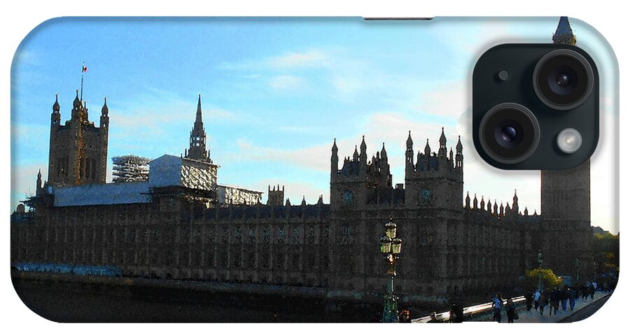 London iPhone Case featuring the photograph Big Ben And Parliament London City by Irina Sztukowski