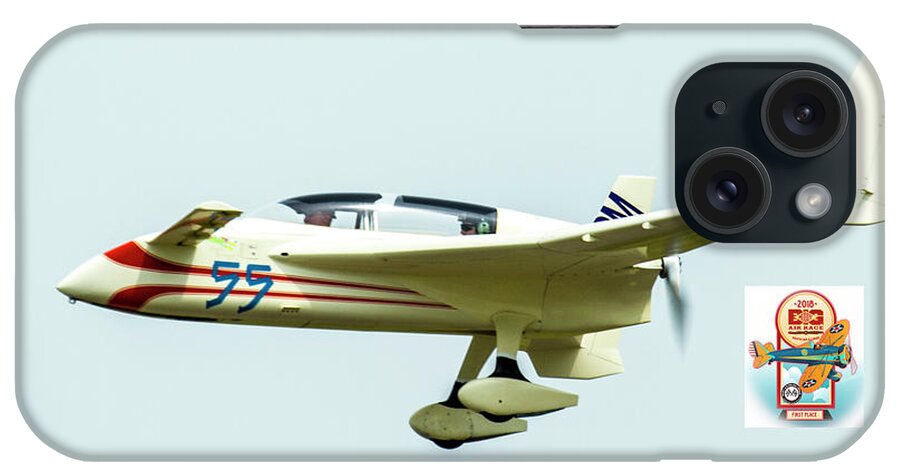 Big Muddy Air Race iPhone Case featuring the photograph Big Muddy Air Race number 55 by Jeff Kurtz