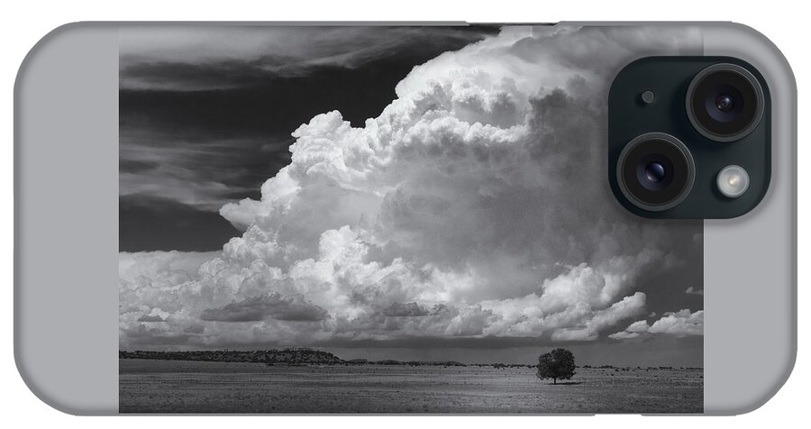 Landscape iPhone Case featuring the photograph Big Puffy Cloud by Carolyn D'Alessandro