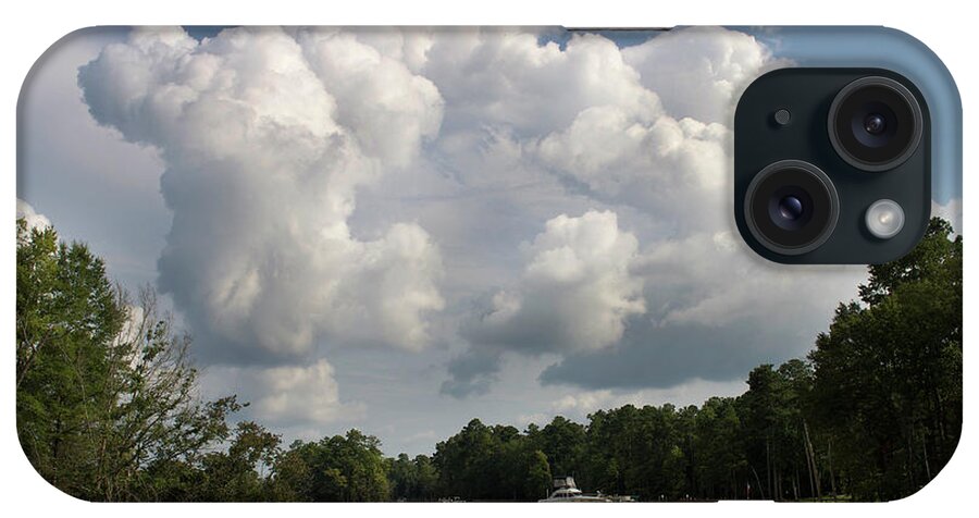 Scenic iPhone Case featuring the photograph Big Sky by Skip Willits
