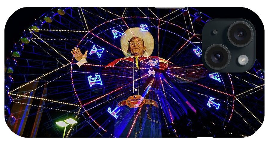 Dallas iPhone Case featuring the photograph Big Tex by John Babis