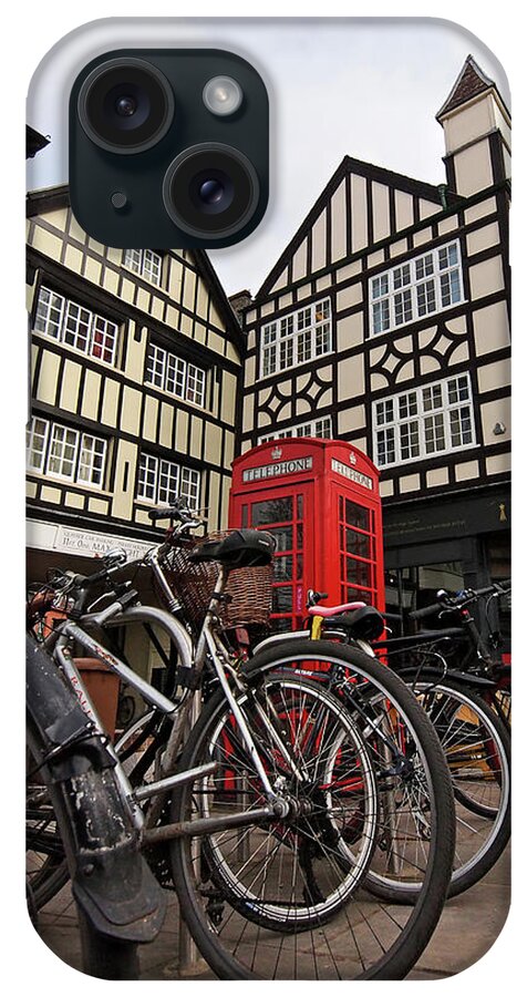Bicycle iPhone Case featuring the photograph Bikes Galore in Cambridge by Gill Billington
